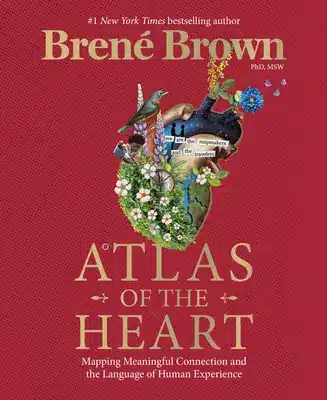 Atlas of the heart book cover. Brene Brown